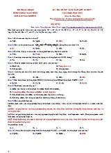 Đề thi tuyển sinh vào Lớp 10 THPT môn Hóa học - Đề số 02 - Năm học 2020-2021 (Có đáp án)